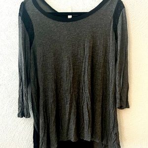 Soft Sheer long sleeve top